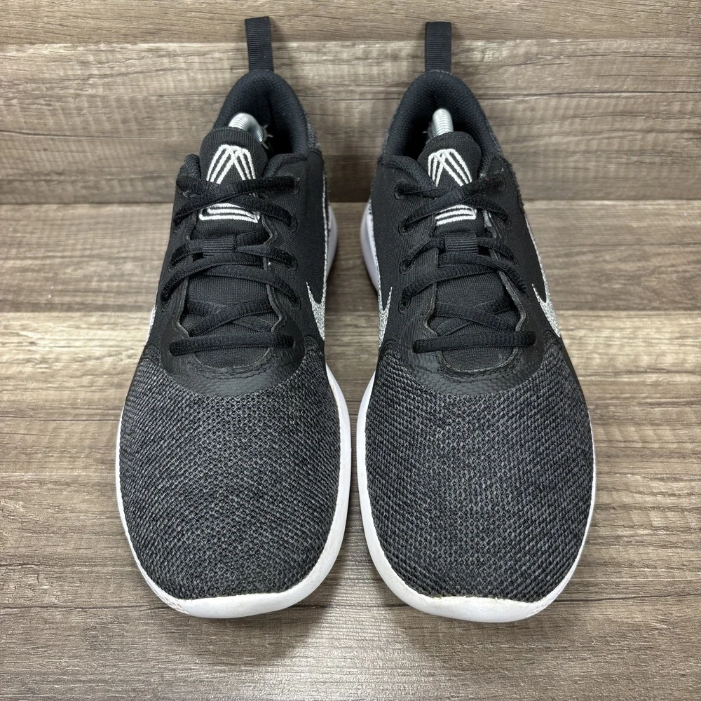 Nike Flex Experience Run 10 Black Gray Womens Size 8.5 CI9964-002 Running Shoe